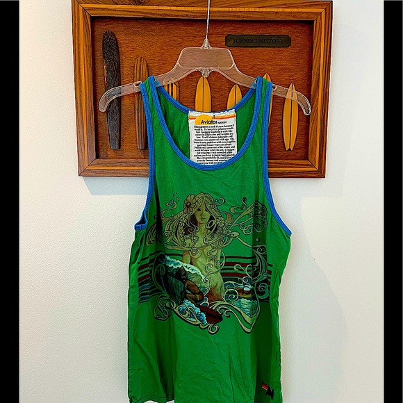 Aviator Nation Tops - Aviator Nation Mermaid Rare tank top!